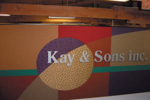 Kay & Sons Logo Wall